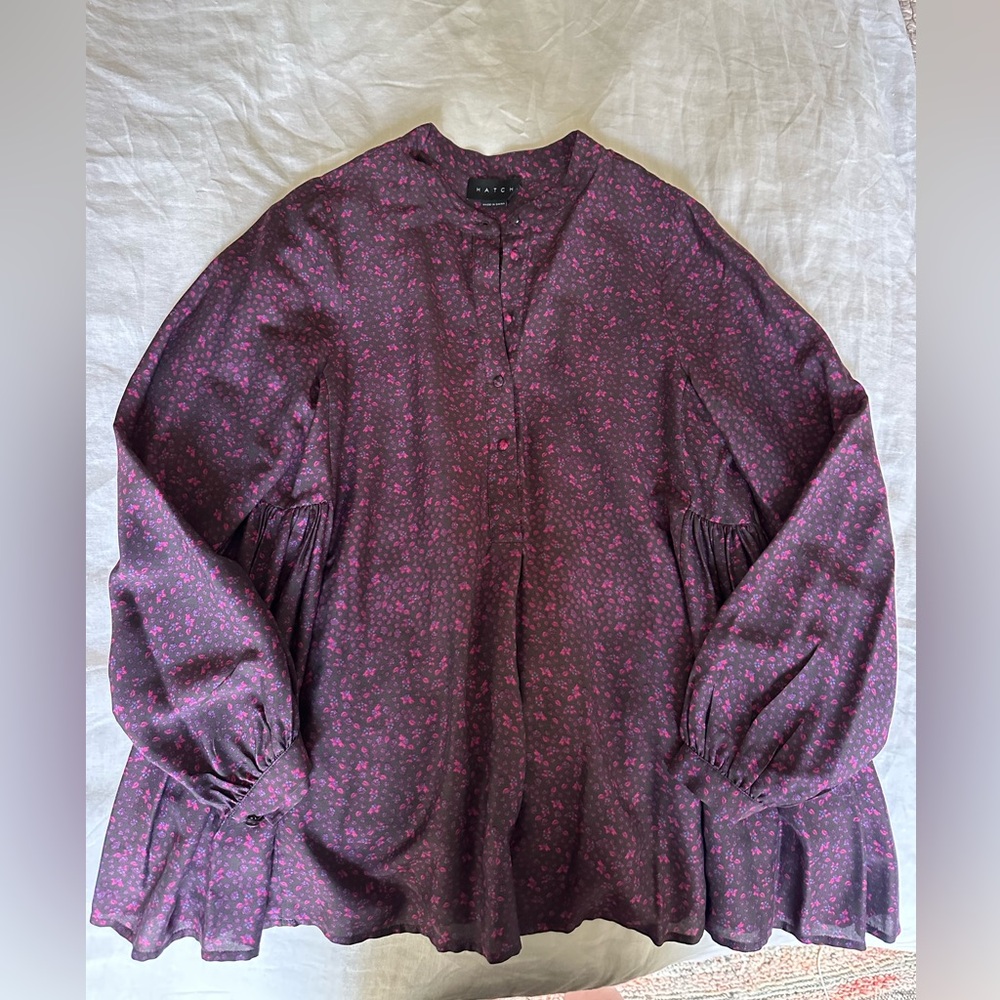 Beautiful Hatch Maternity Blouse